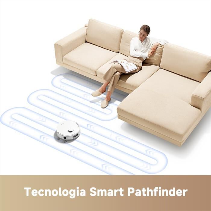 MOVA - Aspirapolvere robot E20S PRO PLUS-Bianco