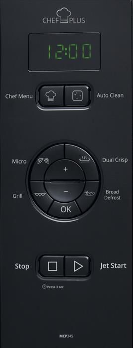 WHIRLPOOL - CHEF PLUS MCP 345 BL-Nero