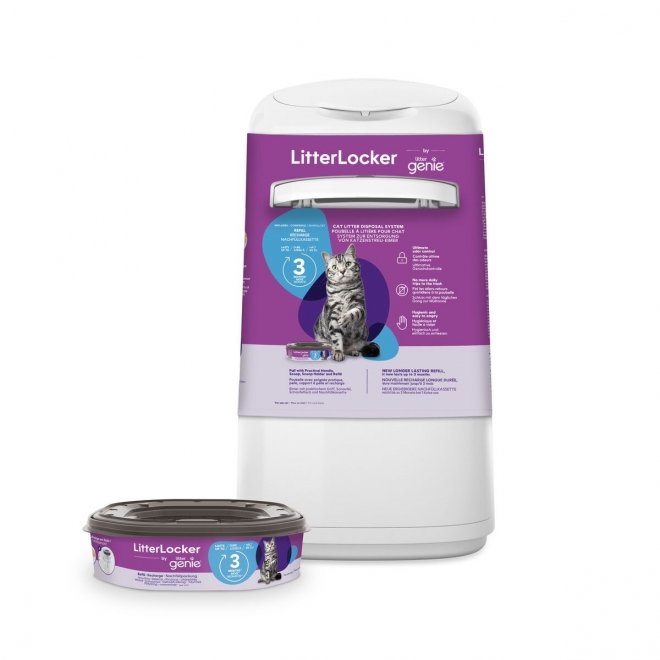 LitterLocker Genie søppelbeholder til Kattetoalettet