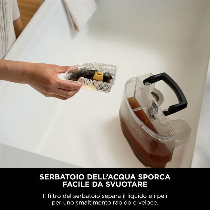 SHARK - SMACCHIATORE PORTATILE STAINSTRIKER HAIRPRO PET-Grigio