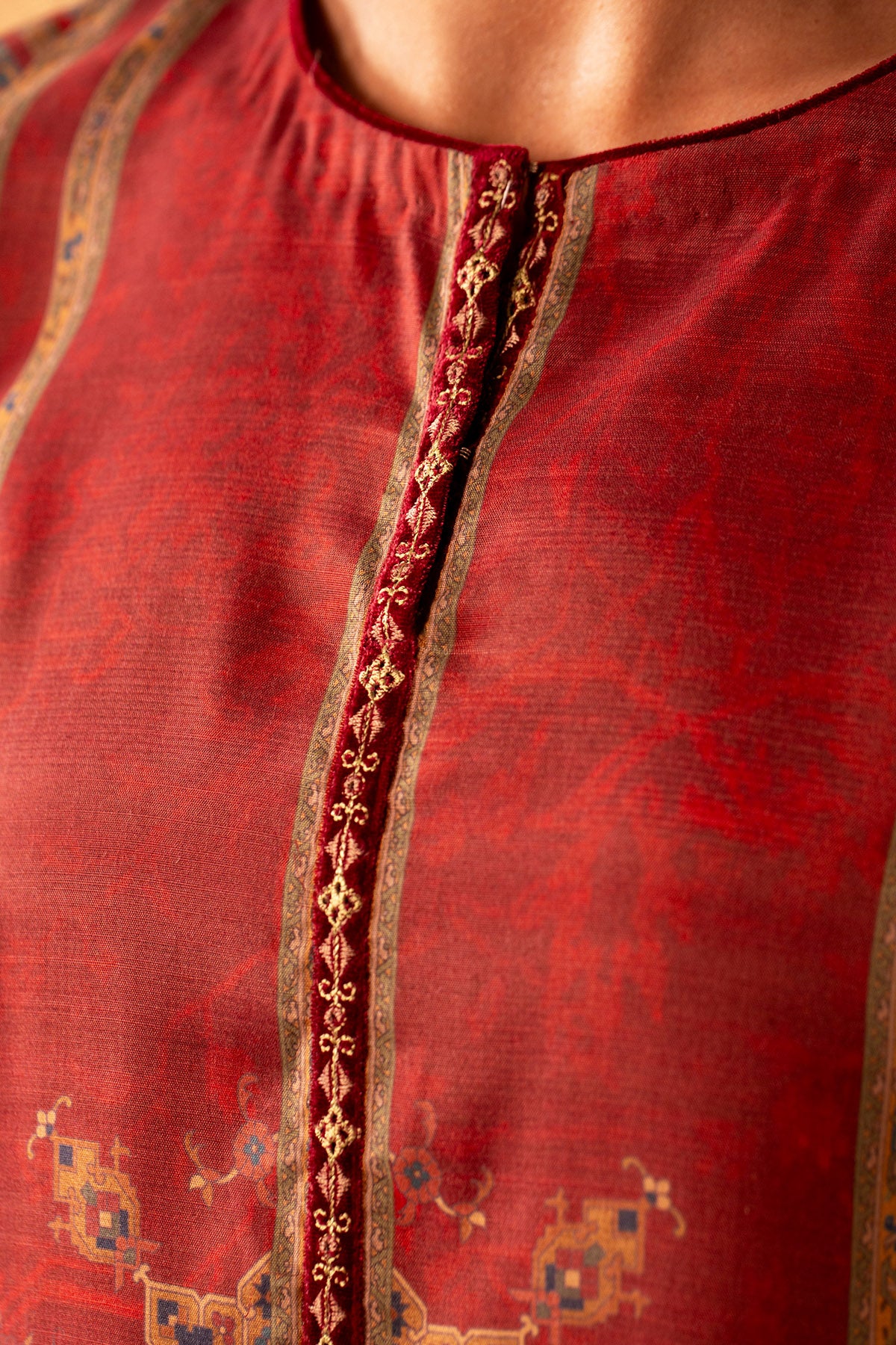 PK RAW SILK | EMBROIDERED