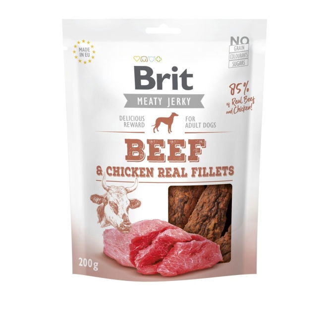 Brit Care Meaty Jerky Beef Fillets
