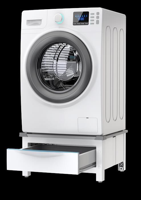 MELICONI - BASE SPACE EXTRA-Struttura bianca, ripiano grig