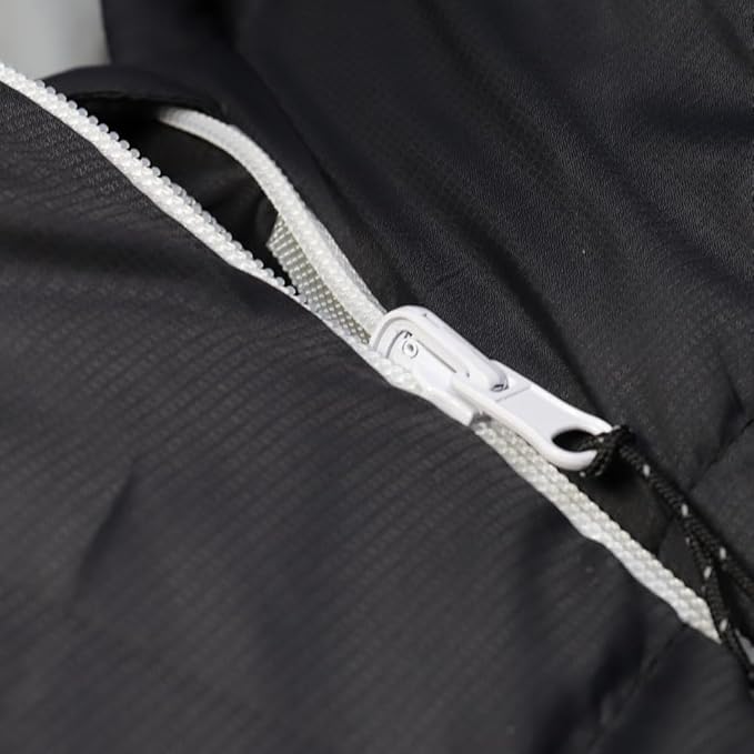 Wearable Sleeping Bag with Dual Hoodie