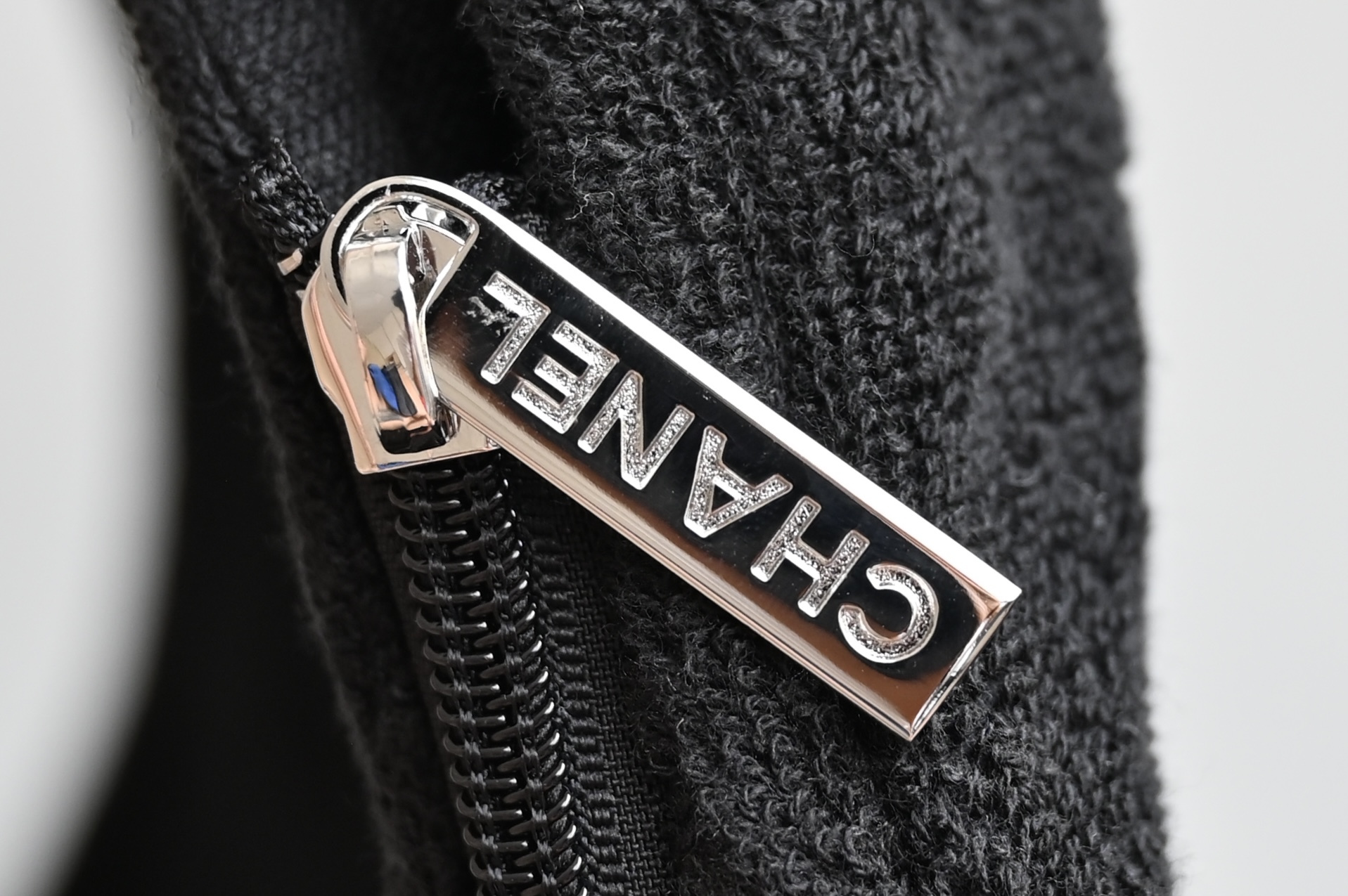 Coco Beach Hobo Tote Bag with Pouch in Black Terry Cotton (Model A82901) - Mocuir