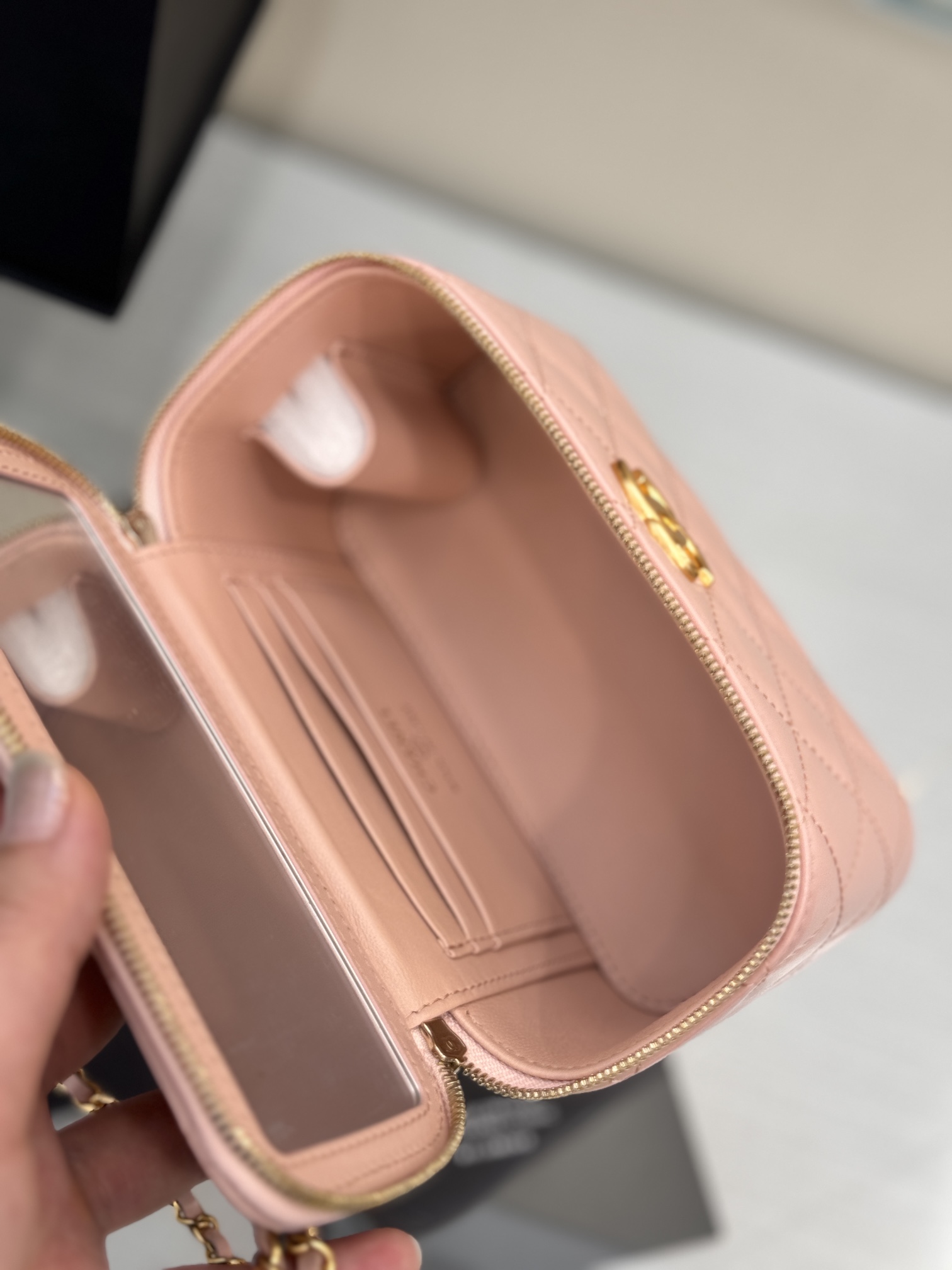 Long Vanity Case（Pink） - Mocuir