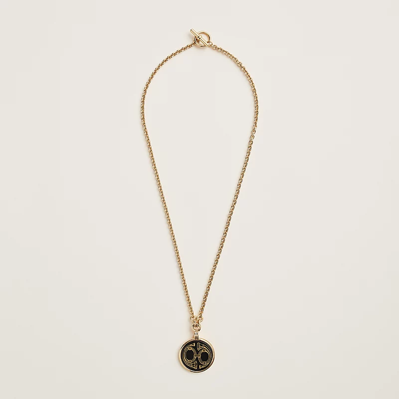 Medaille Bijou Deux Cors necklace, small model