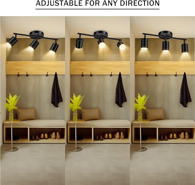 SPOTLUMINARA LED 3 Light Track Lighting Kit