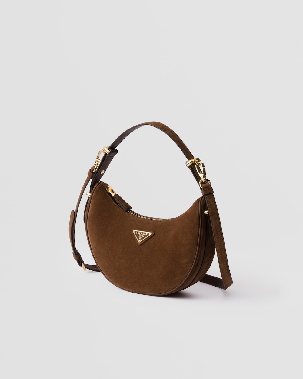 Arqu?? Suede Shoulder Bag