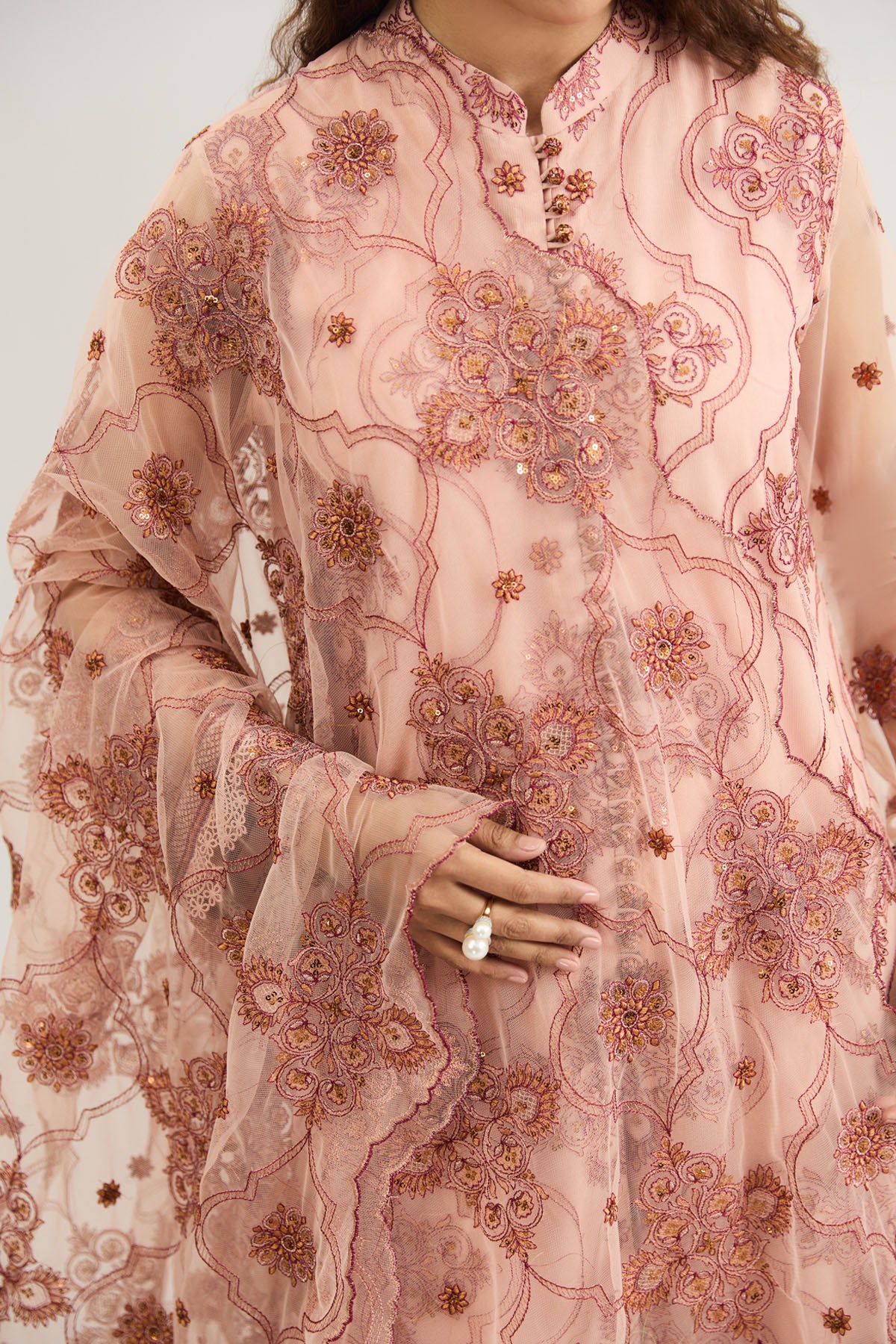 POLY NET | EMBROIDERED