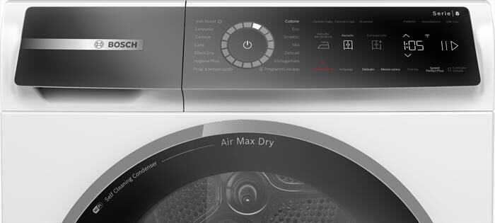 BOSCH - Asciugatrice WRB247C0IT 9Kg Classe A-Bianco