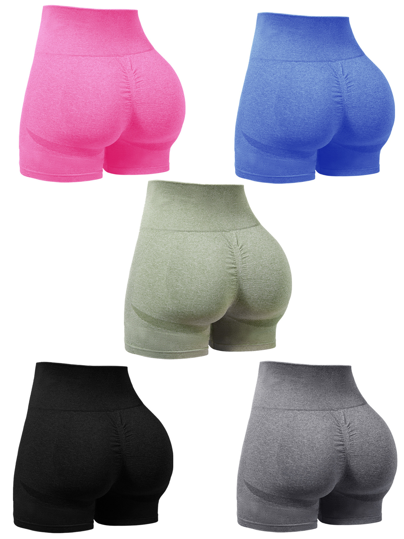 Yoga shorts and tight-fitting sports yoga pants