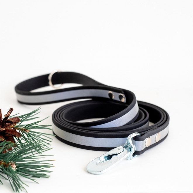 Tyylivoitto Shine Eazy leash, black
