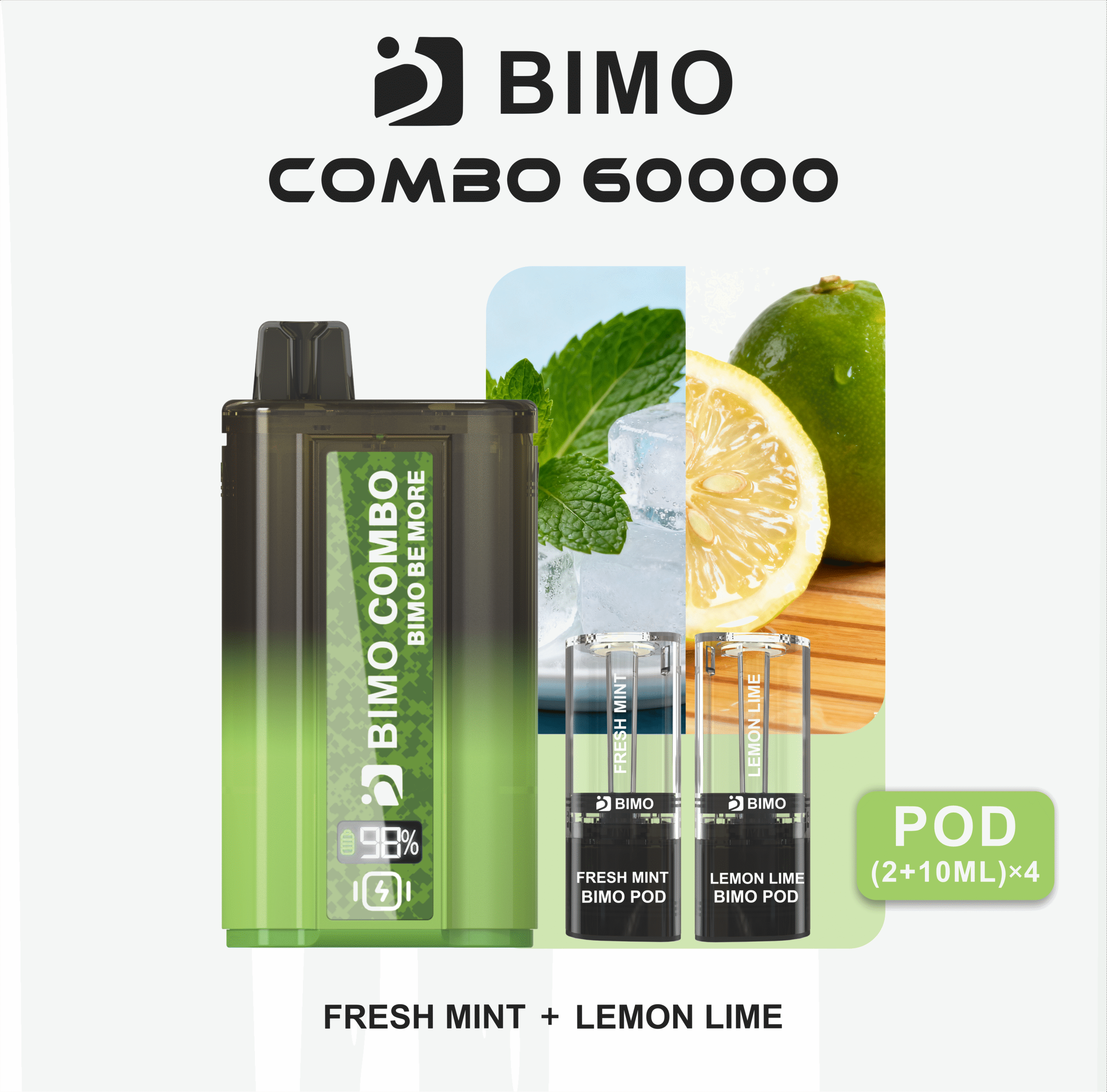 BIMO COMBO 60000 Puffs