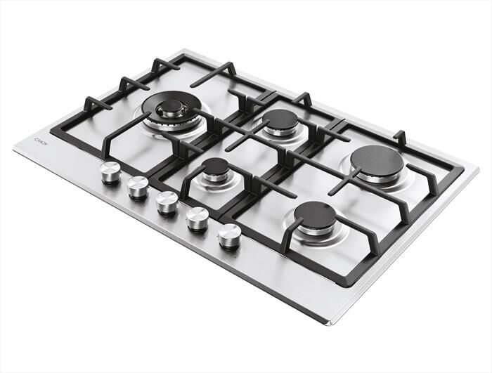 CANDY - Piano cottura gas CHG7WL4WTX 74,5 cm-Acciaio inox