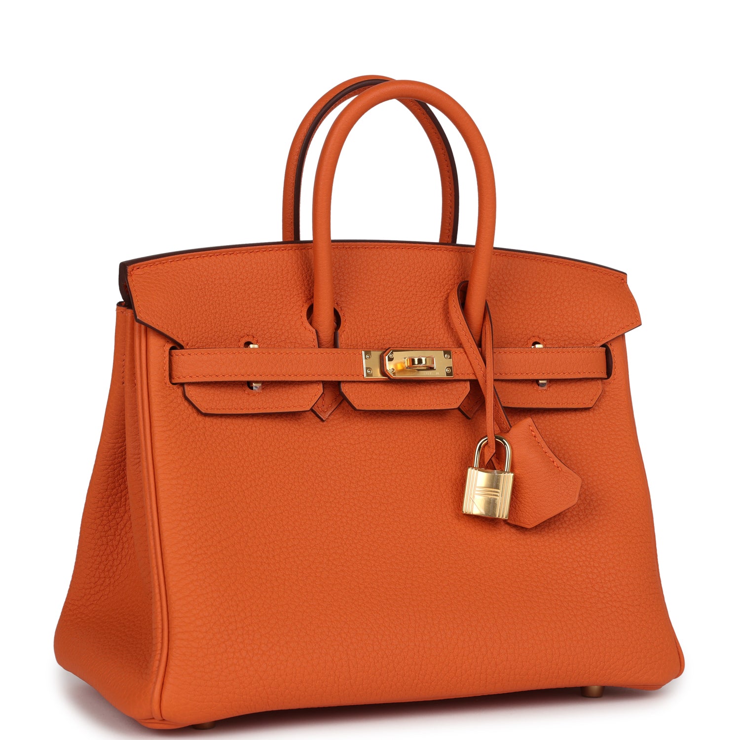 Birkin 25 Orange Togo Gold Hardware