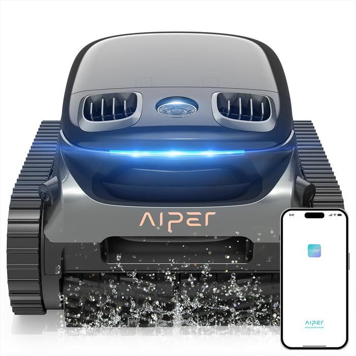 AIPER - Robot pulisci piscina SCUBA S1 PRO 2025-Nero