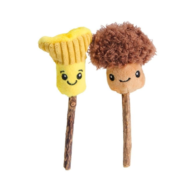 Little&Bigger Mushroom Love Matatabi-pinner 2-pk