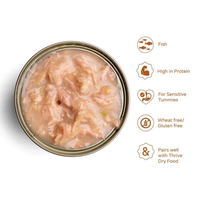 Thrive Tunfisk, Reke & Blekksprut 75g