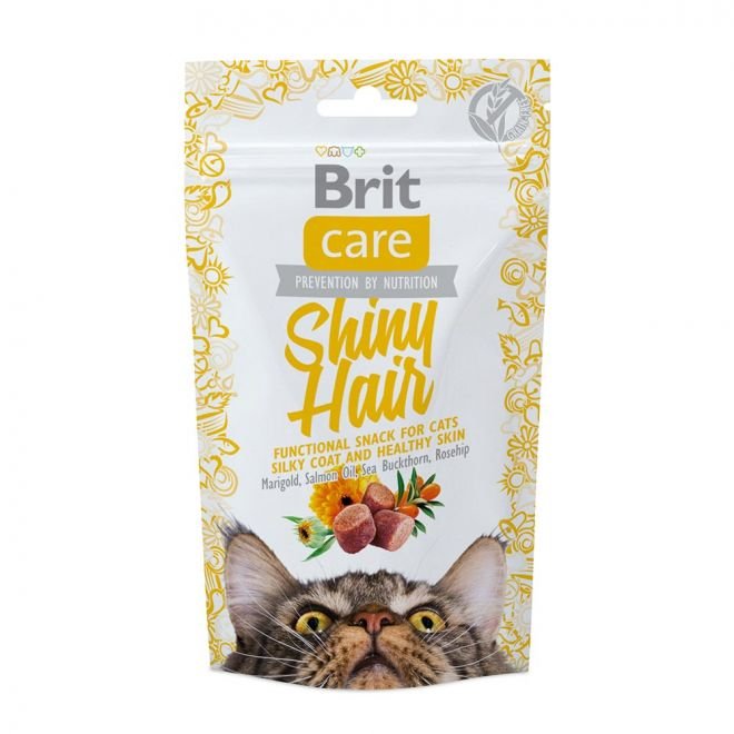 Brit Care Cat Snack Shiny Hair