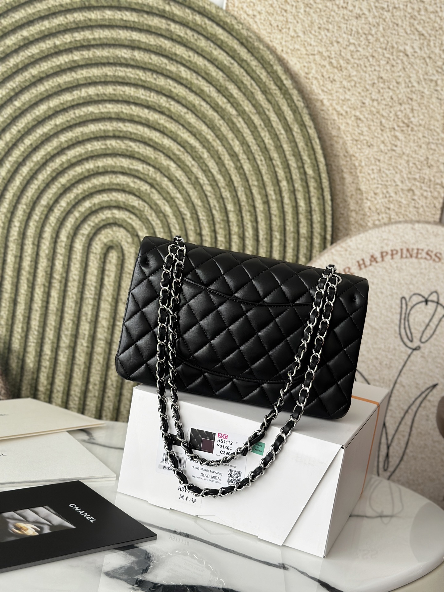 25C Timeless Classic Flap（Silver Buckle） - Mocuir