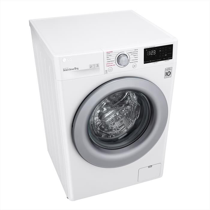 LG - Lavatrice F2WV3S7S4E 7 Kg Classe D-White