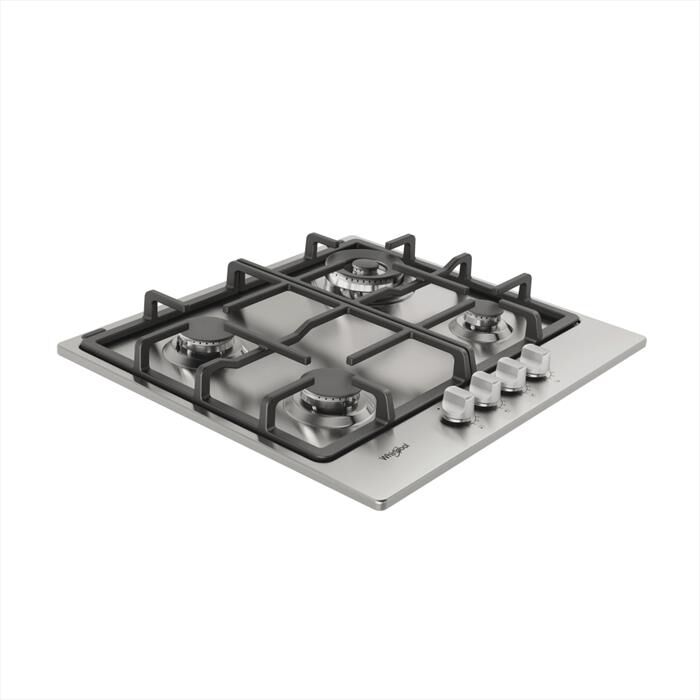 WHIRLPOOL - Piano cottura a gas ELEMENTS TGML 661 IX/R 58 cm-Acciaio inossidabile