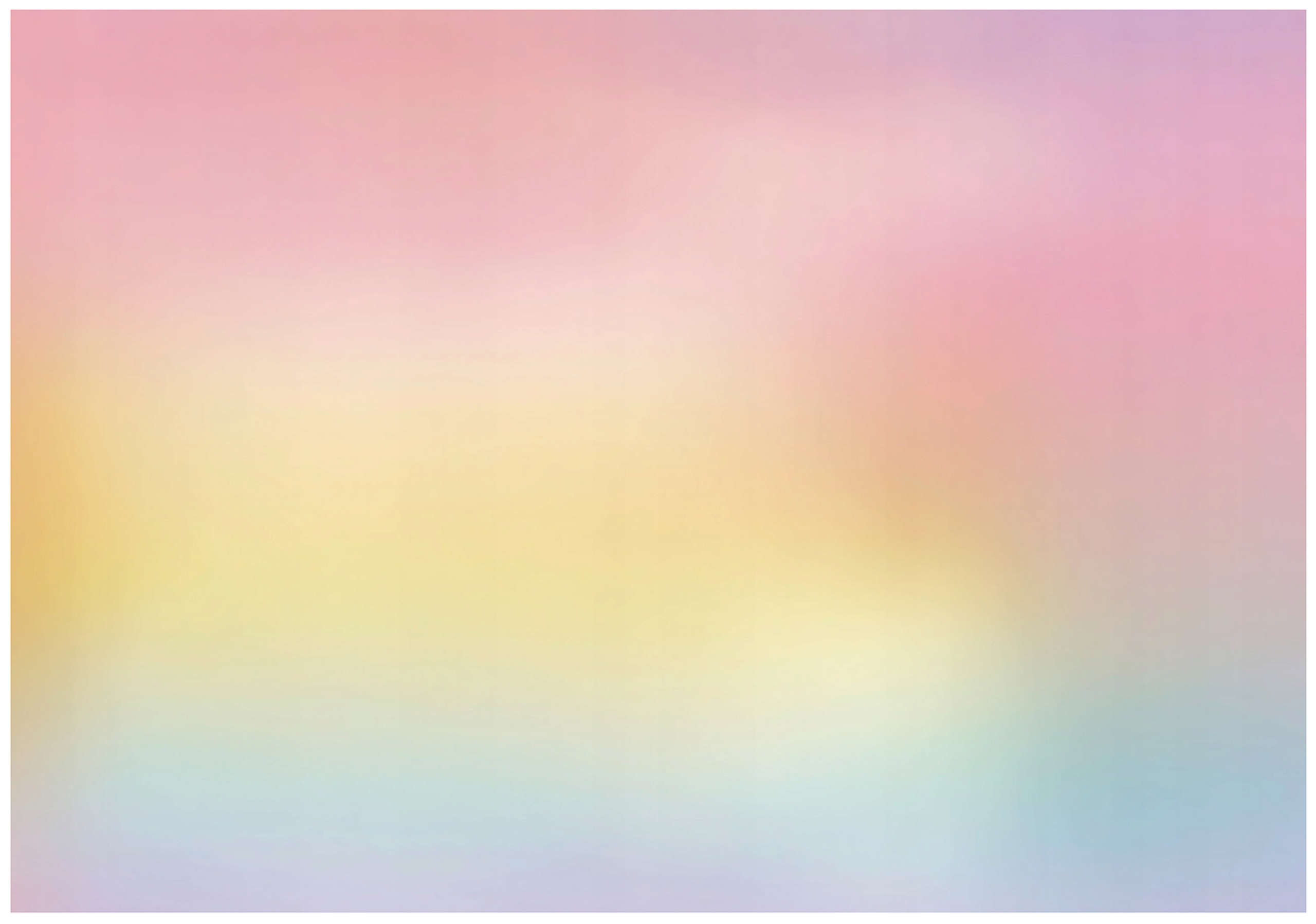 Pastel pink gradient wall mural for girls' rooms,