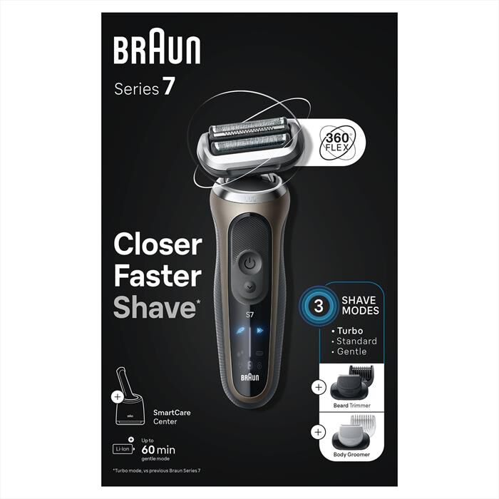 BRAUN - Rasoio SERIES 7 72-C7650CC-ORO
