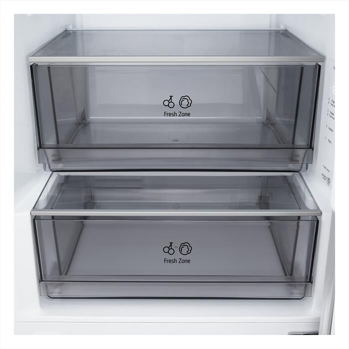 LG - Frigorifero combinato GBBSJ20DPY Classe D 375lt-Acciaio inox