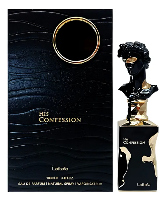 Perfume Lattafa His Confession 100ml Edp Para Caballero