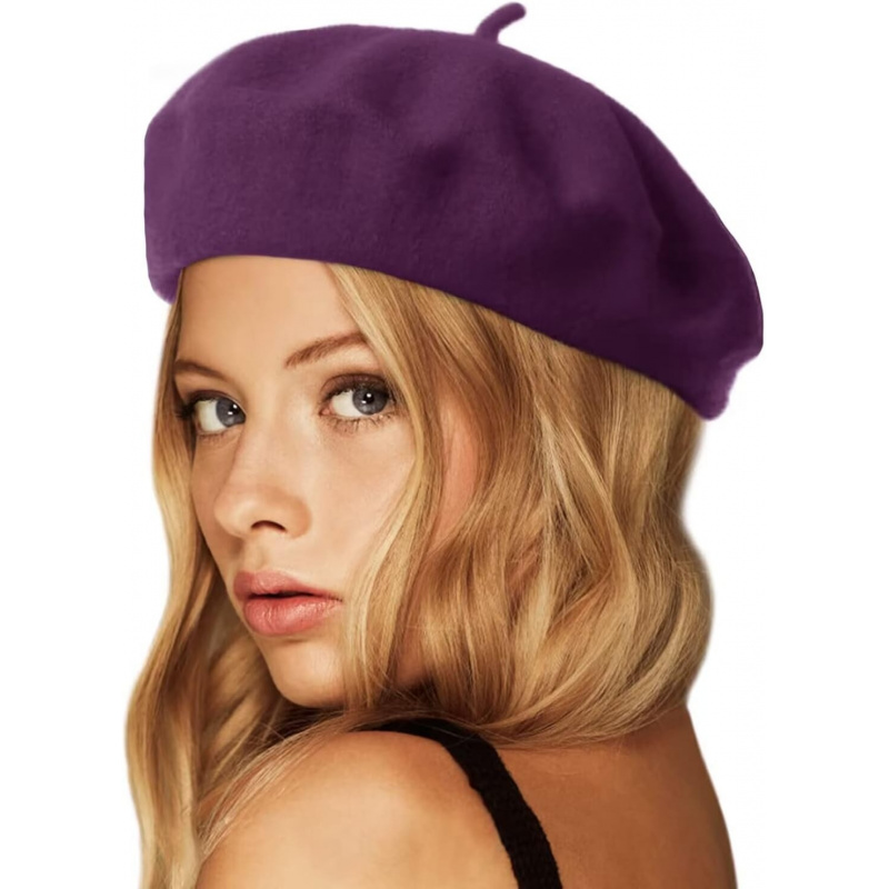 Wool Beret Hat