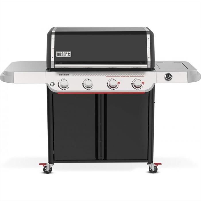 WEBER - Barbecue a 4 bruciatori GENESIS E-425-Nero / Alluminio