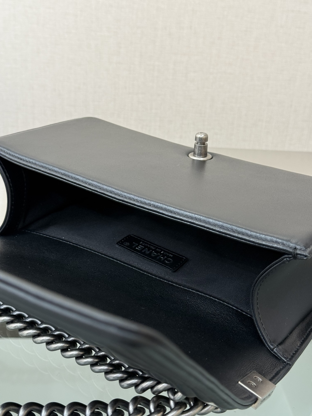 Medium Le Boy Flap Bag - Mocuir