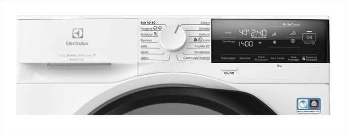 ELECTROLUX - Lavatrice EW6F39GQ 9 Kg Classe A-Bianco