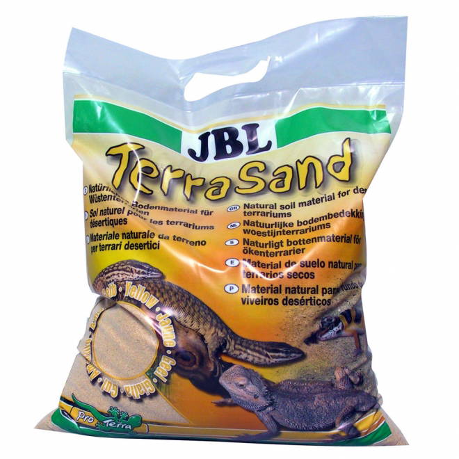 JBL TerraSand Nature Yellow Terrariesand 7,5 kg