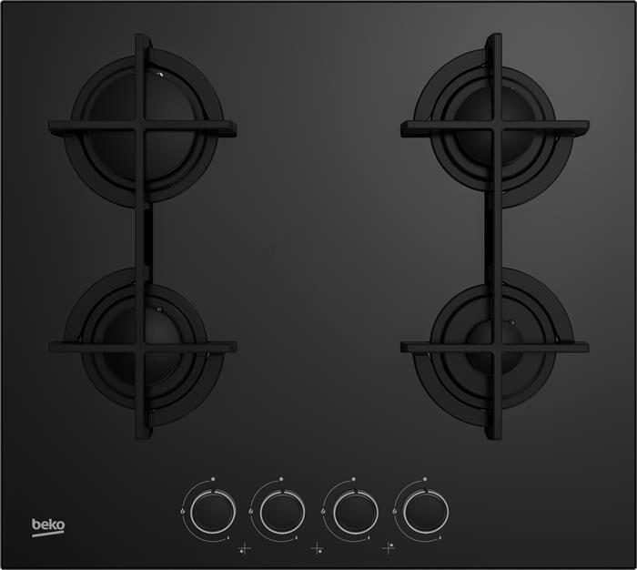 BEKO - Piano cottura a gas HILG64225SB 58,5 cm-Black