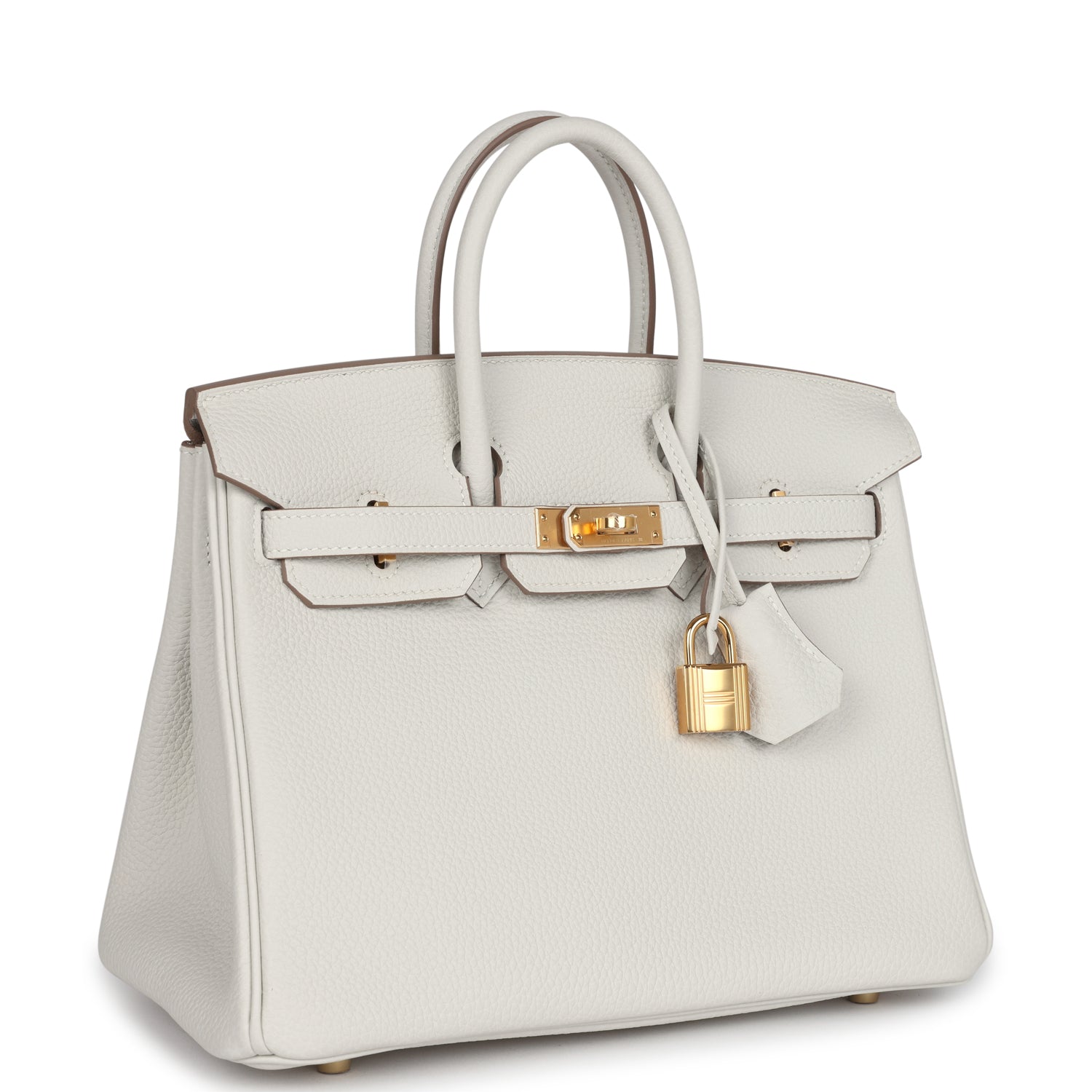 Birkin 25 Gris Pale Togo Gold Hardware