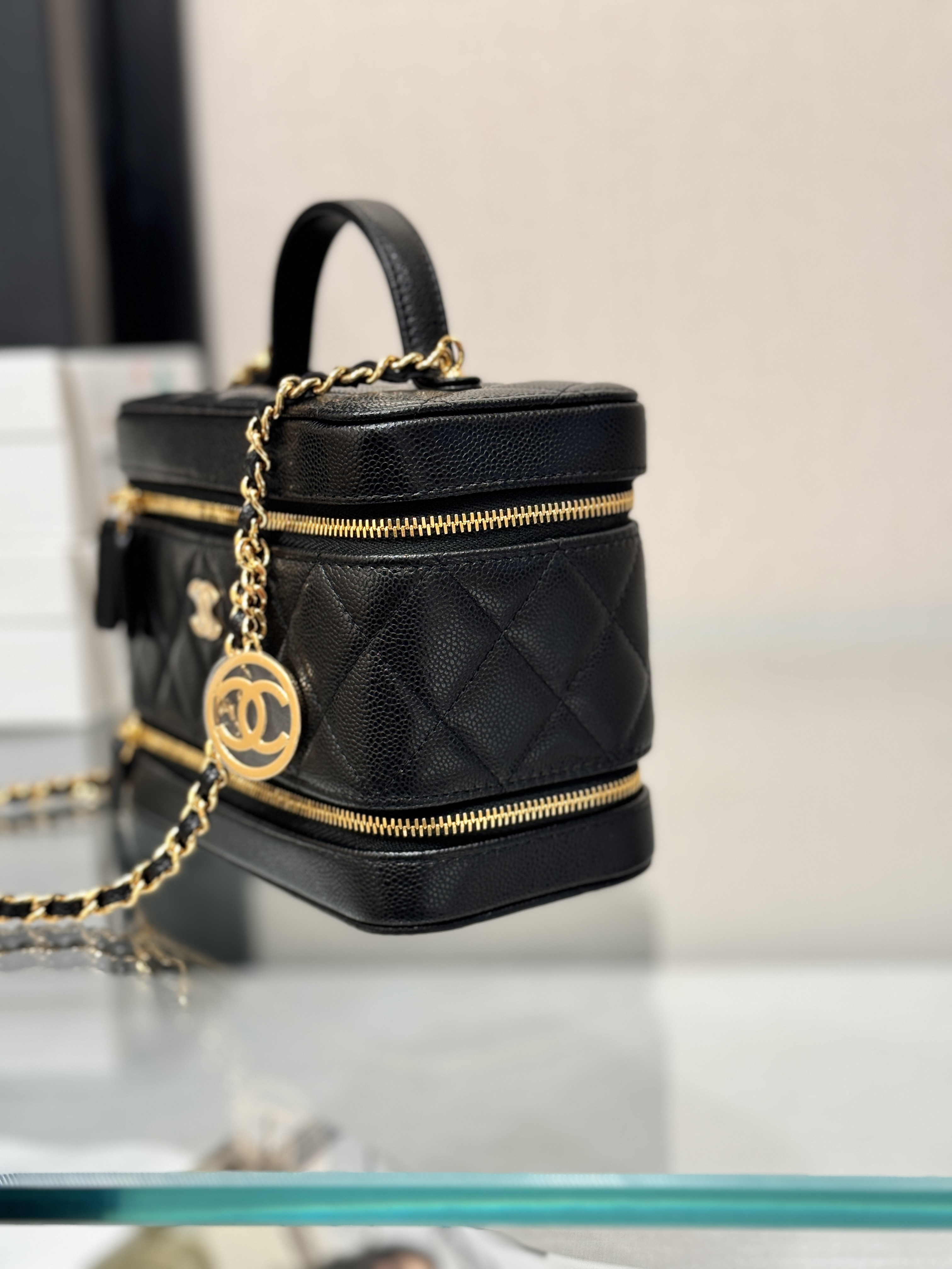 Double Layer Vanity Case - Mocuir