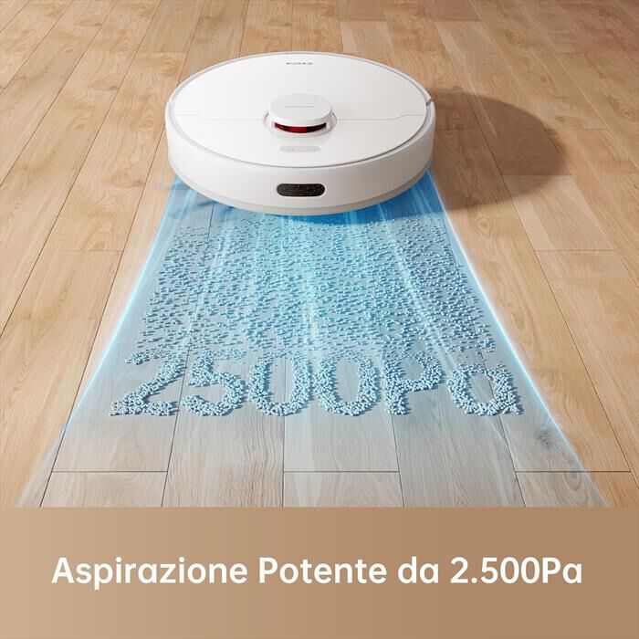 DREAME - Aspirapolvere robot F9 Pro VM Combo + 1 side brush-Bianco