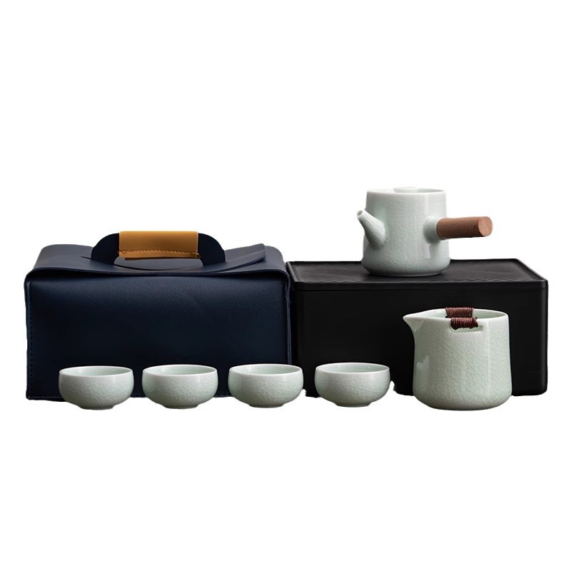 Students' birthday gifts, party souvenirs, high value, practical sense, hand-held gifts, Ge Yao side pot tea set.