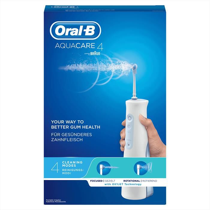 ORAL-B - Idropulsore Aquacare 4-Bianco
