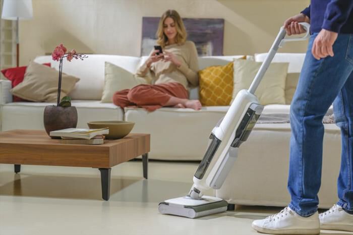 HOOVER - Lavapavimenti HW500 011-Grigio, Bianco