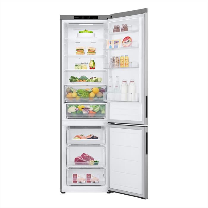 LG - Frigorifero combinato GBV22NCBPY Classe B 387 lt-Prime Silver