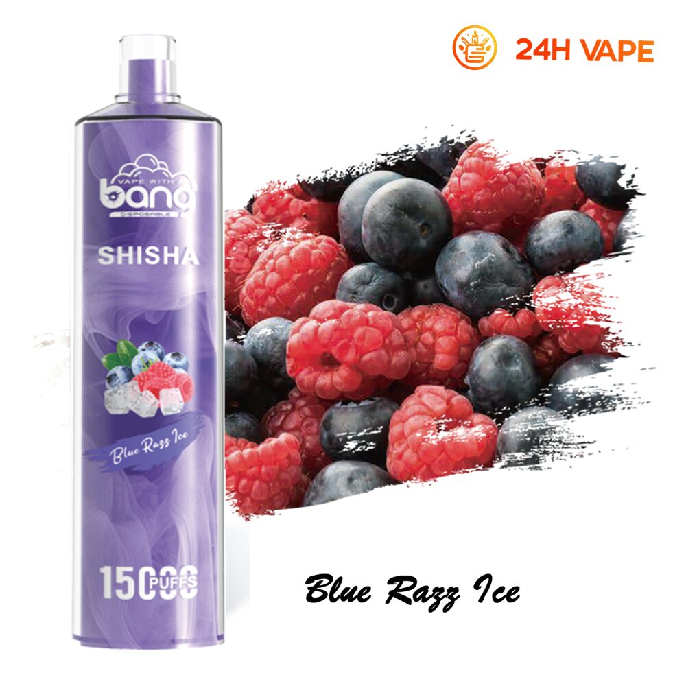 （3 pieces）Bang SHISHA 15000 Puffs Direct To Lung Disposable Electronic Cigarette New Vape Pen