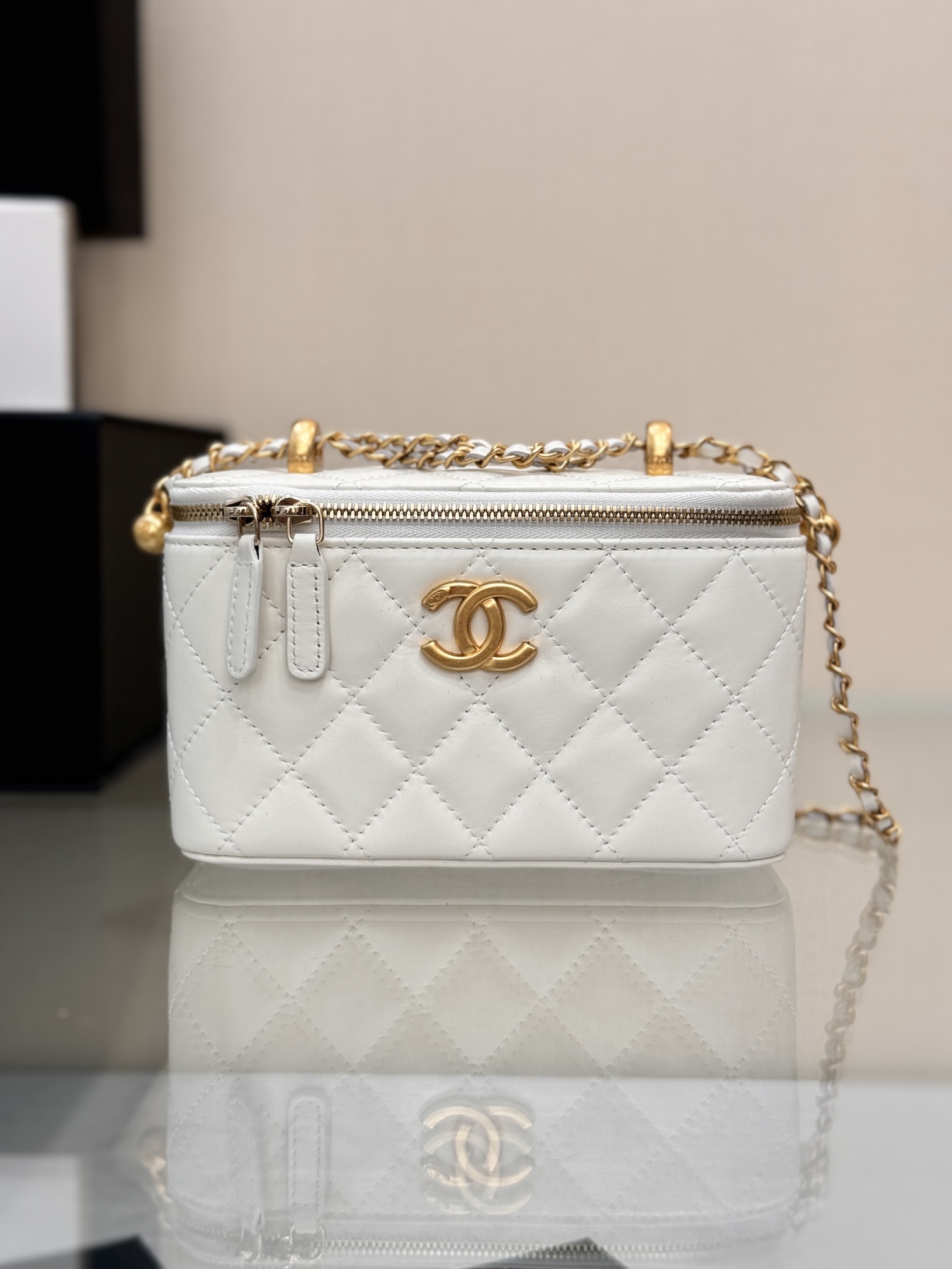 Long Vanity Case（White） - Mocuir