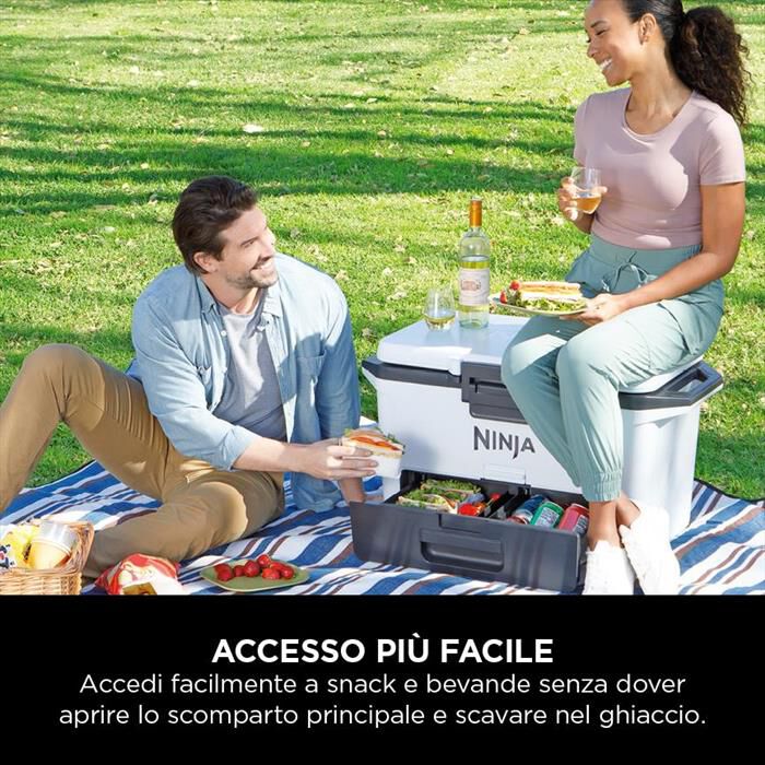 NINJA - FRIGO PORTATILE FROSTVAULT 47LT-Bianco nuvola