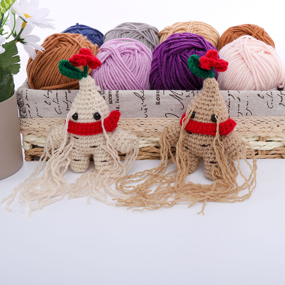 Creative doll hand-woven wool pendant