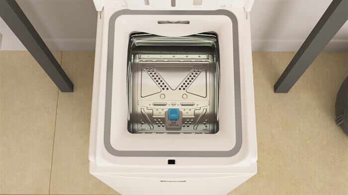 WHIRLPOOL - Lavatrice ZEN TDLR 6252BS IT 6 Kg Classe B-Bianco