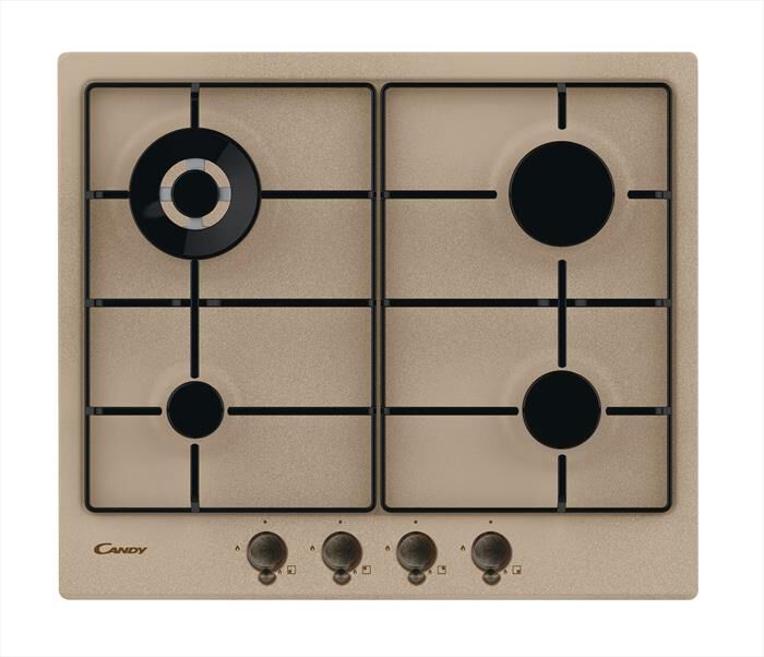 CANDY - Piano cottura a gas CHW6BRAV4WGT 59,5cm